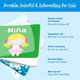 Hebayy Spanish Memory Matching Game, 72 PCS First Words Matching Cards for Toddlers, 36 Pairs Memory Cards Educational Toys Preschool Spanish Learning Activities for 4 5 6 Years Old