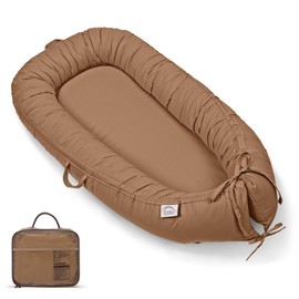 EAQ Baby Lounger, Infant Lounger for Newborn,Portable Baby Nest Cover Breathable & Soft, Newborn Essentials