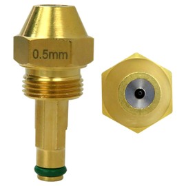 Upgraded 0.5mm Waste Oil Burner Nozzle 30609-5 for Delavan Nozzle Adaptor 17147,Air Siphon Nozzle Assembly Delavision