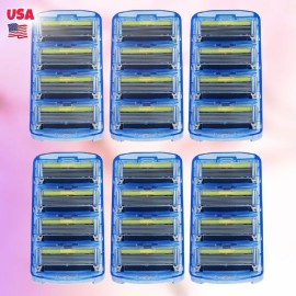 Dollar Shave Club HERITAGE EXECUTIVE / Dorco 6 Packs of 4 Heads (24 Heads Total)