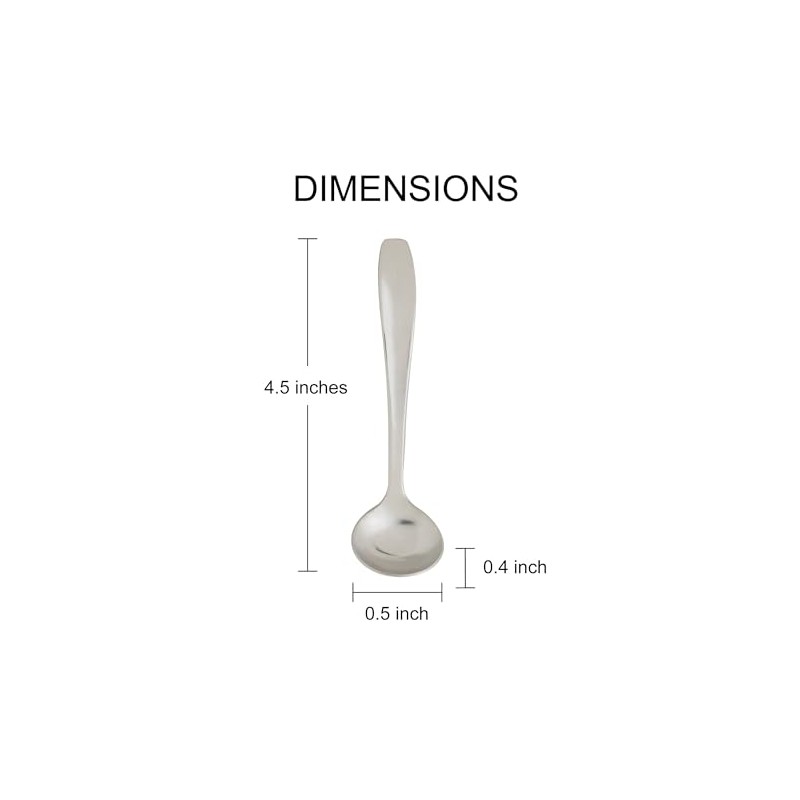 Fino Sugar Ladle, Stainless Steel, Made in Japan, Set of