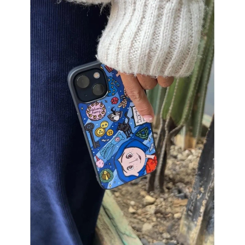 Funda/ Case/ Protector Para Celular - Coraline