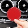 MACHSWON 2PCS PVC Car Coaster Bling Car Cup Coaster Non-Slip