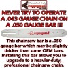 For Dolmar COPPERHEAD 14" BAR & CHAIN KIT DOLMAR ES171