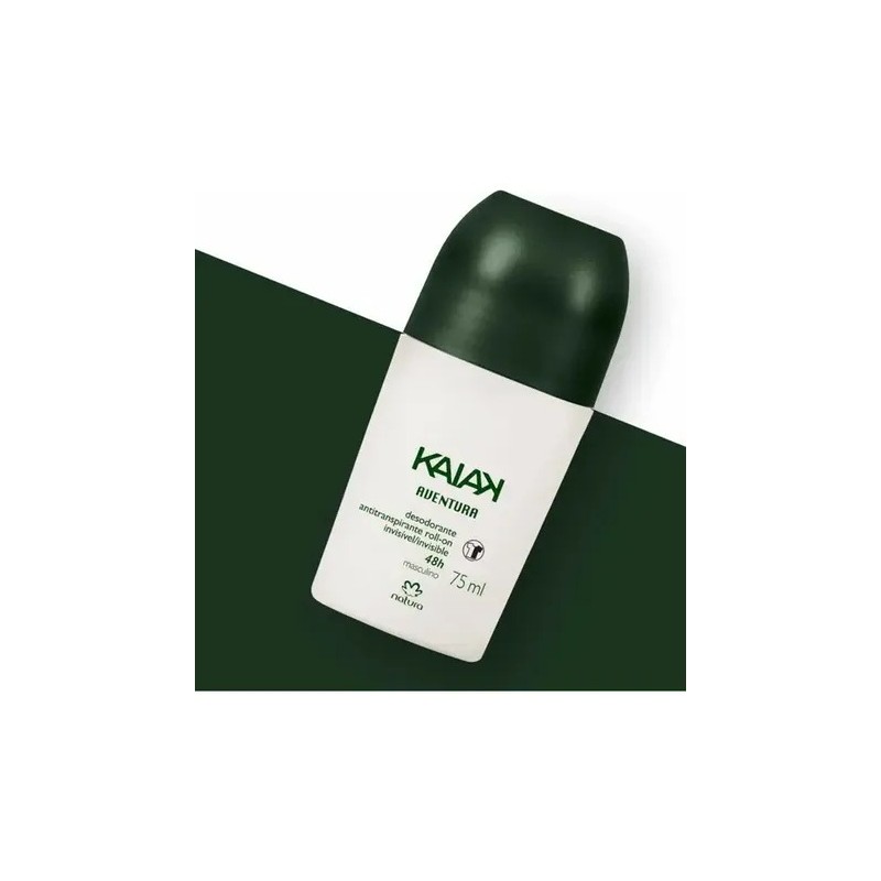 Kaiak Aventura Desodorante Roll On Masculino Kit 2pz Natura