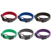 WINHYEPET True Love Dog Collar Reflective Sandwich lining Nylon Webbing