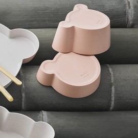 tak BIO KIDS DISH bowl bear S Tuck Bio Kids Dish Bowl S Coral
