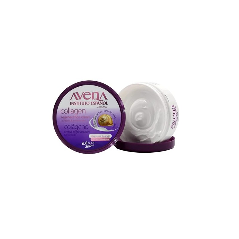 Avena Instituto Español Collagen Regeneration Cream Softens Moisturizes Skin Repair