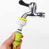 hose connection adapter faucet connector conversion connection Part 1 Hose connection adapter - green 10ea