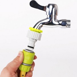 hose connection adapter faucet connector conversion connection Part 1 Hose connection adapter - green 10ea