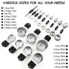 Magnetic Measuring Cups and Spoons Set Stainless Steel Stackable 7