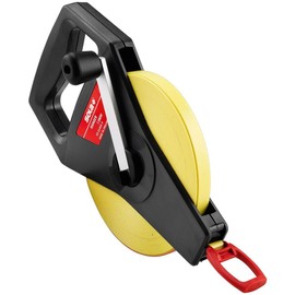 SOLA RANGER - Maßband Glasfaser 30m / 13mm - gelb mit mm Skala - Genauigkeitsklasse II - Bandmaß mit Multifunktions-Endhaken - Metermaß Länge - 50m, 30m