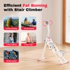 Home Vertical Climber, Full-Body Cardio Machine with Adjustable Handles, Steel