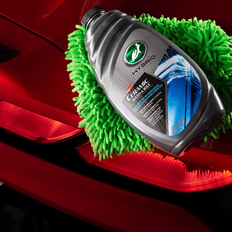 Turtle Wax 53411 Hybrid Solutions Ceramic Wash and Wax, Easy