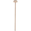 teemando® 2 x Beech Wood Whisks 30 x 4 cm