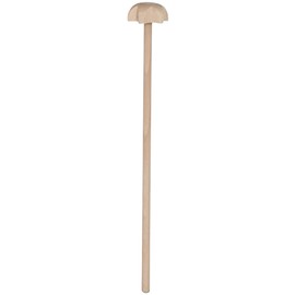 teemando® 2 x Beech Wood Whisks 30 x 4 cm