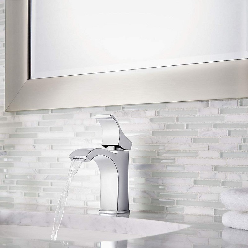 Pfister Price LF-042-VNCC Venturi 4" Single-Handle Bathroom Faucet, Chrome