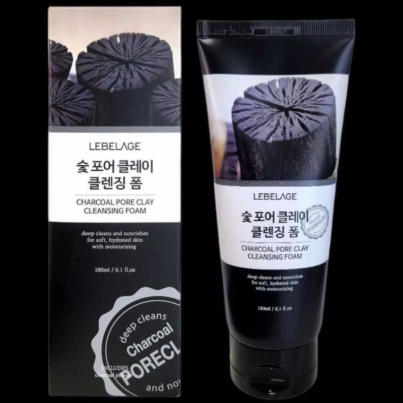 Bidameun Espuma Jabon Limpieza Facial Coreana / Carbón Activo (2pz)