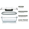 M MCIRCO M MCIRCO [5-Packs, 36 Oz Glass Meal Prep