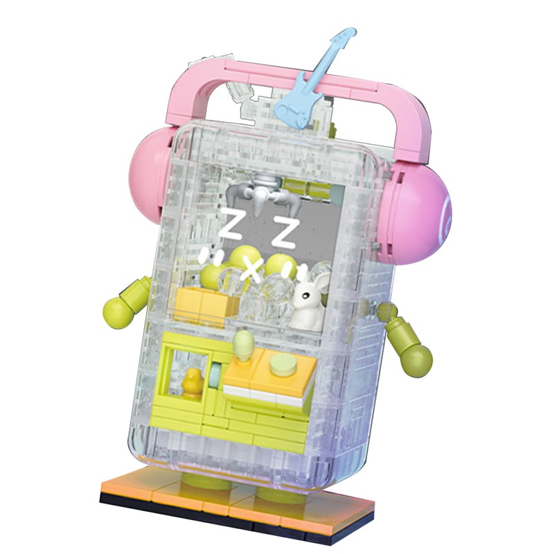 Doll Machine Mini Building Blocks Bricks Set Mini Claw Catch
