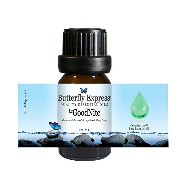 Le GoodNite Essential Oil Blend 10ml - 100% Pure - by Butterfly Express