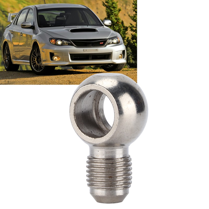 Turbo Banjo Adapter 6AN to M14 304 Stainless Steel Fitting
