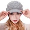 Muryobao - Gorro de invierno para mujer, con forro suave,
