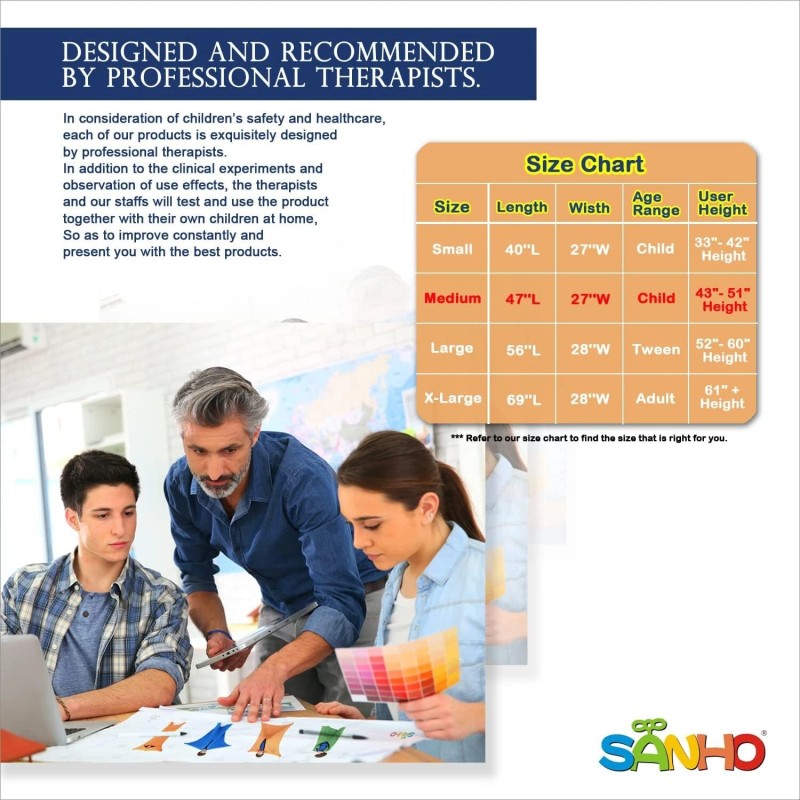 SANHO Yopo Dynamic Movement Sensory Sox - Green - Small