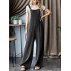 Dokotoo Plus Size Womens Jumpsuits Loose Casual Overalls Wide Leg