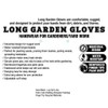 Two Lumps of Sugar Gardening Gloves - Long Garden Fresh