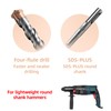 SDS Plus Hammer Drill Bits 28mm x 350mm Cross Drill