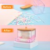 AIMIXUN 2 PCS Cotton Bud Dispenser, Cotton Swab Dispenser with