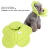 Pet Recovery Collar Adjustable Lightweight Prevent Licking Sunflower Shape Cute