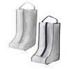 TPZORJX 2pcs Stiefel Aufbewahrungstasche - Tragbare Stiefeltasche mit Griff Staubdicht