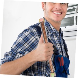 KONTONTY Replacement Air Compressor Hose Stainless Steel Lightweight for Garage Industrial Use