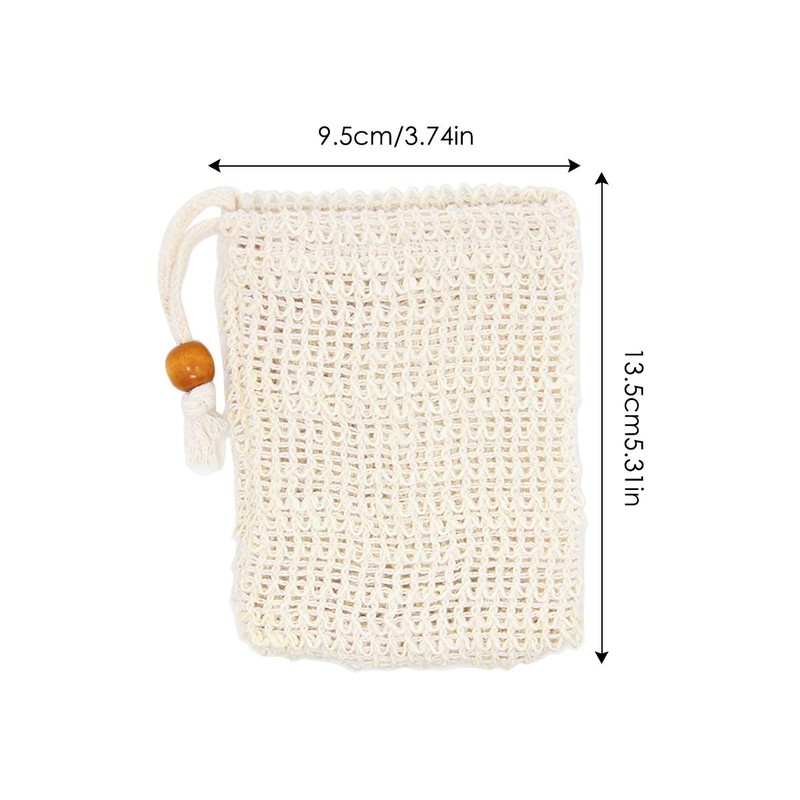 BetterJonny Soap Bags, Natural Fibre Soap Bags Organic Soap Bag