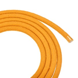 PATIKIL 3 Metros Gimnasia Cuerda para Jugar Gimnasio, Deporte Gimnasio Entrenamiento, Casa Entrenamiento, Amarillo Paquete de 2