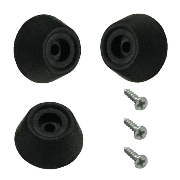 3 Pool Cue Stick Rubber Bumpers