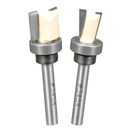 Peachtree 2 PC ROUTER BIT SET 1/4" TO 1/2" STOCK PW3464