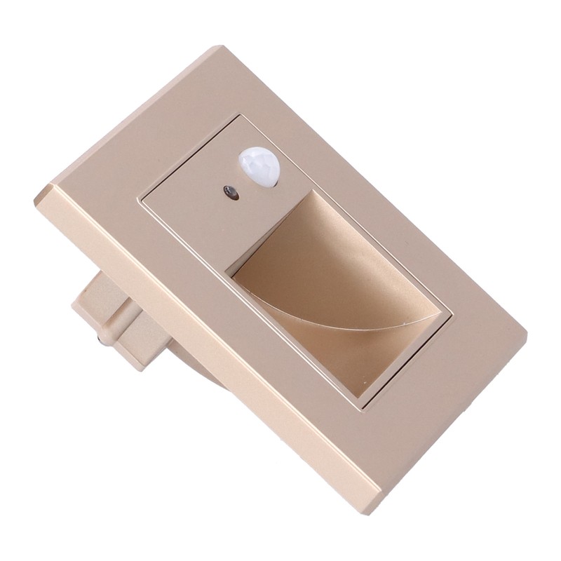 LED Stairs Step Light Embedded Human Body Induction Lamp Pathway