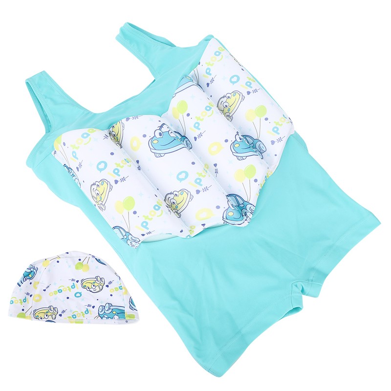 Children One Pieces Buoyancy Swimming Swimwear Swimsuit Accessory for Kid(NTL001-2