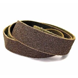 Non-Woven Bear Tex Abrasive Belts- 2x72"-Norton (Coarse)-single belt