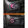 Savadicar Climate Control Panel Knob Trim Kit & Light Control