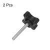 sourcing map 2pcs Star Clamping Knobs M5 x 35mm Metric
