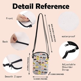 MNIGIU Chitty Chitty Bang Bang Musical Crossbody Bag Chitty Chitty Bang Bang Musical Lover Gift for Actor Actress (TootSweetsBag)