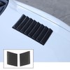 MNMSYH Hood Engine Air Vent Outlet Cover Trim Bezels Carbon
