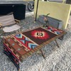 Table Runner, Kilim Pattern, Ortega Pattern, Ethnic, Camping, Outdoor, Picnic,