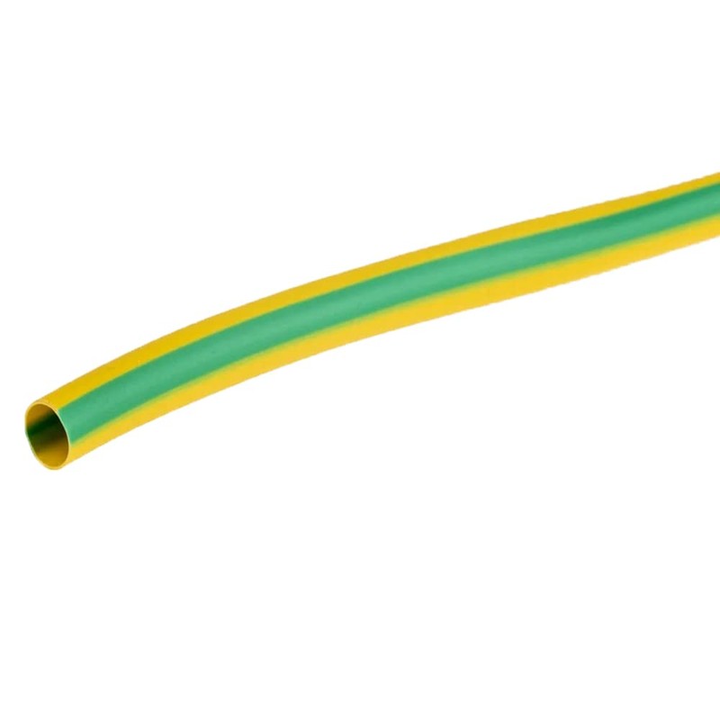 KafTon PVC Sleeving Electrical Wire Cable Earth Green and Yellow