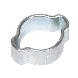 Sealey OCDE911 O-Clip Double Ear 9-11mm Pack of 25, Silver