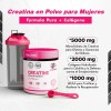 Creatina Monohidratada Mujer 5000mg | Colágeno Bovino | BCAA |